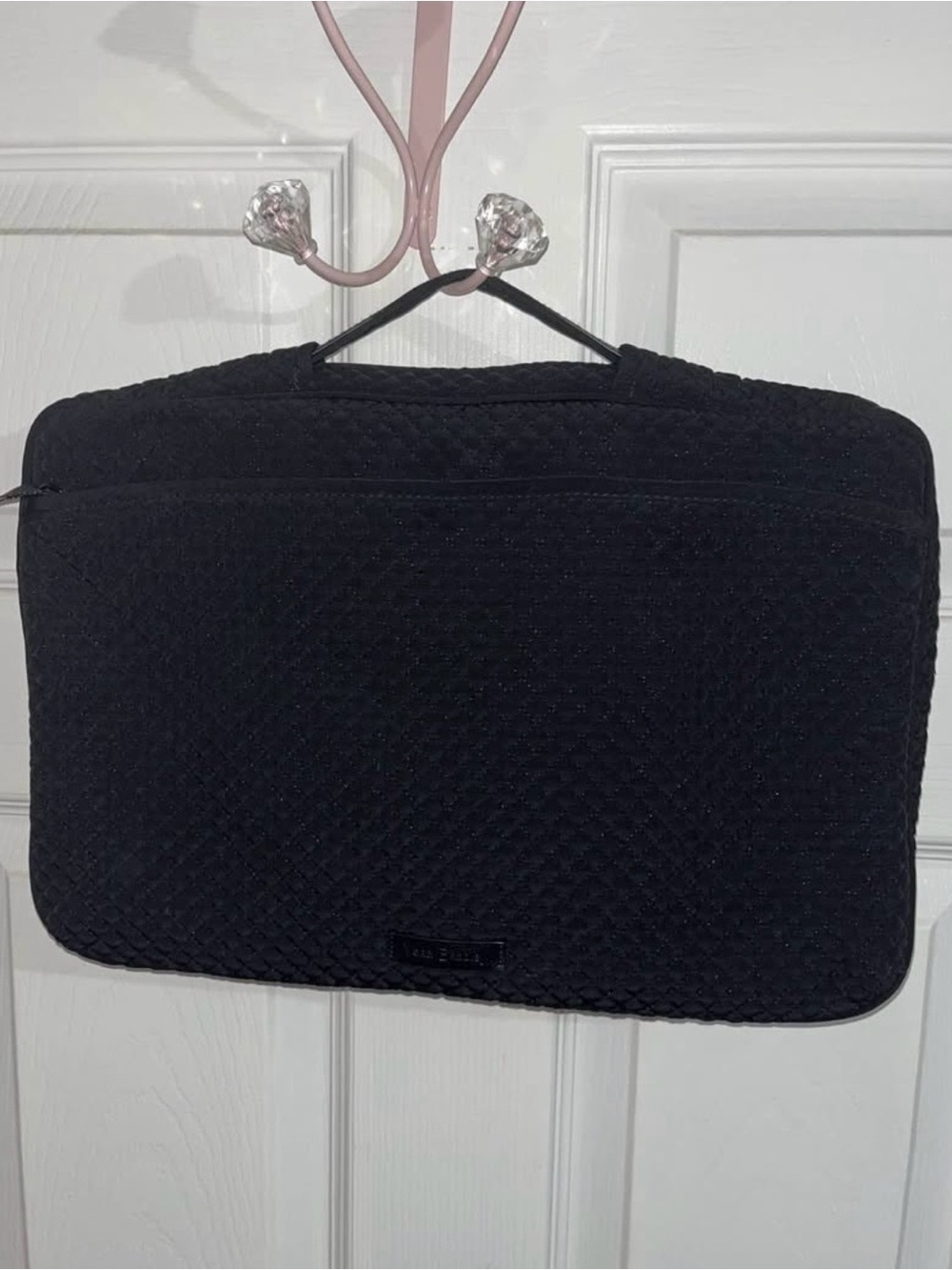 Quilted Black Travel/Laptop Case